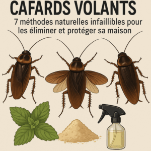 Cafards volants : 7 méthodes naturelles infaillibles pour les éliminer et protéger sa maison