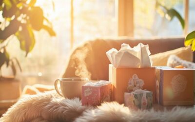 Choisir les meilleurs mouchoirs jetables en cas de rhume